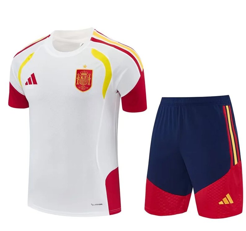 AAA Quality Spain 26/27 White Training Kit Jerseys